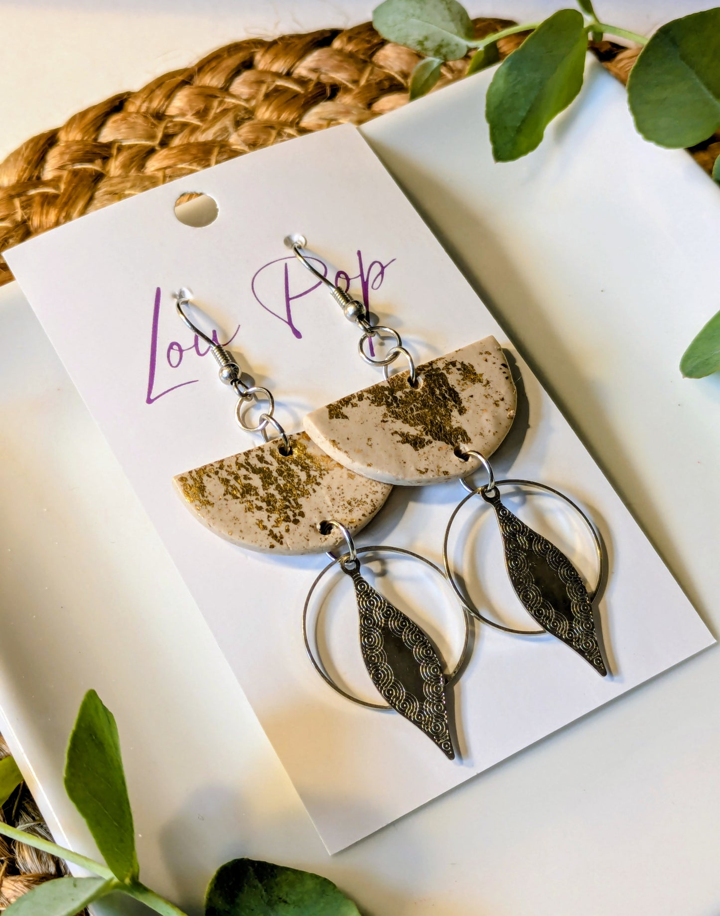 Boucles d’oreilles – Modèle Alya