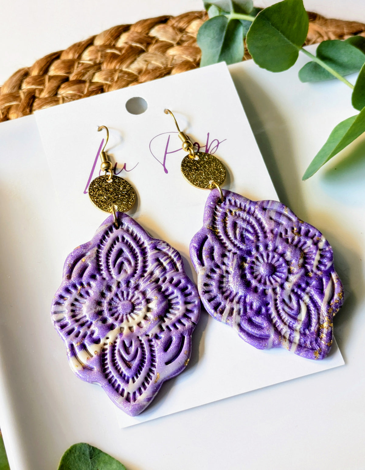 Boucles d'oreille - Modèle Lysa