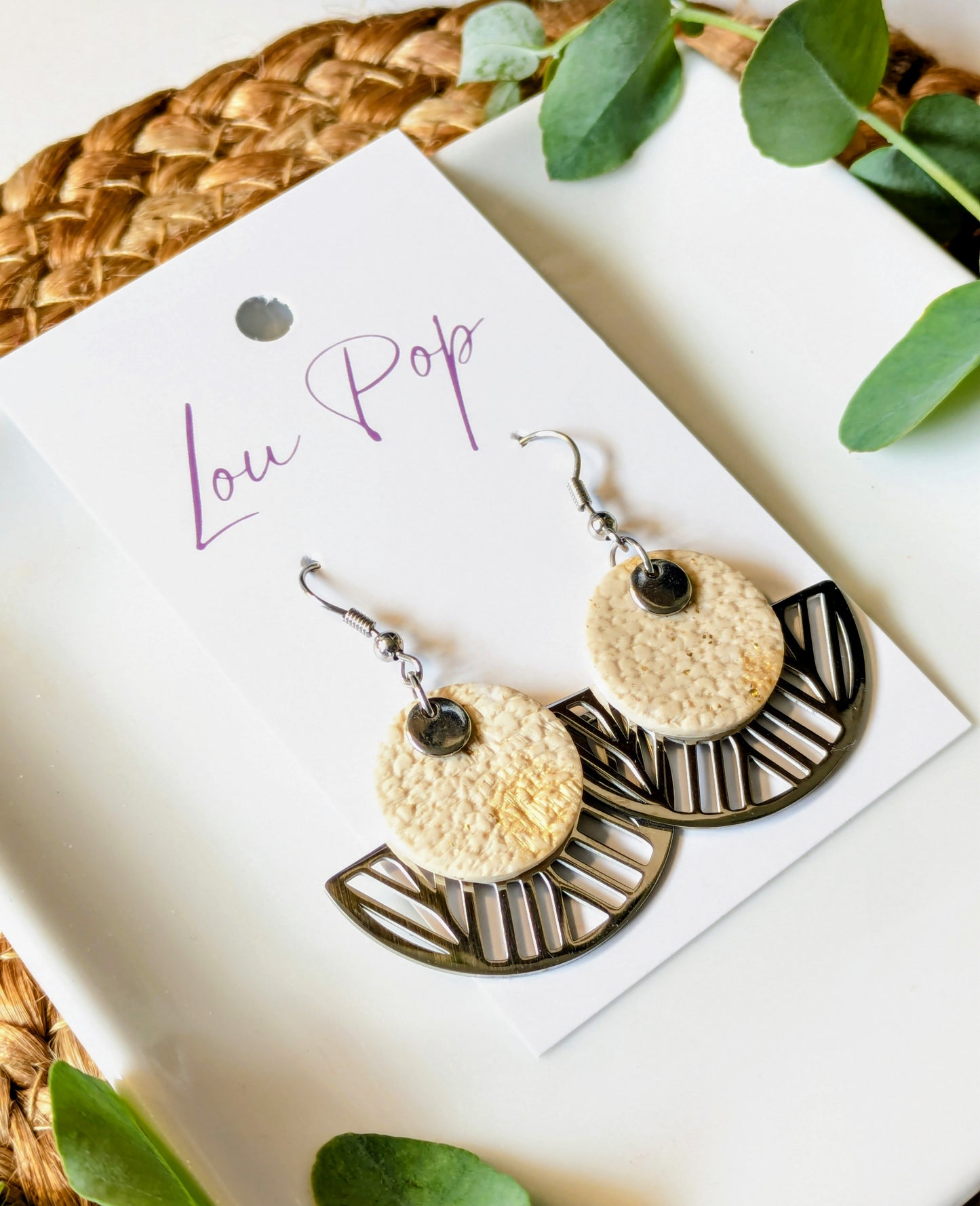 Boucles d’oreilles – Modèle Sacha