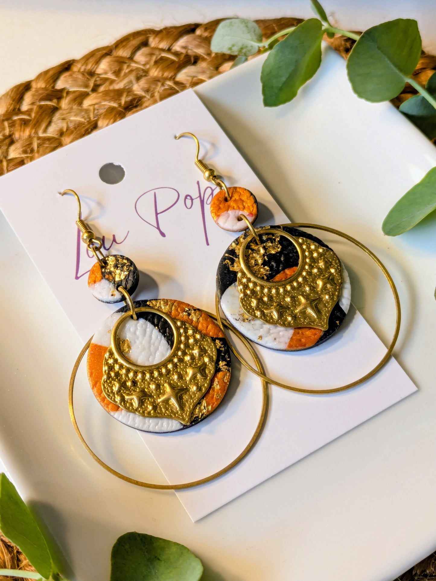 Boucles d’oreilles – Modèle Élise
