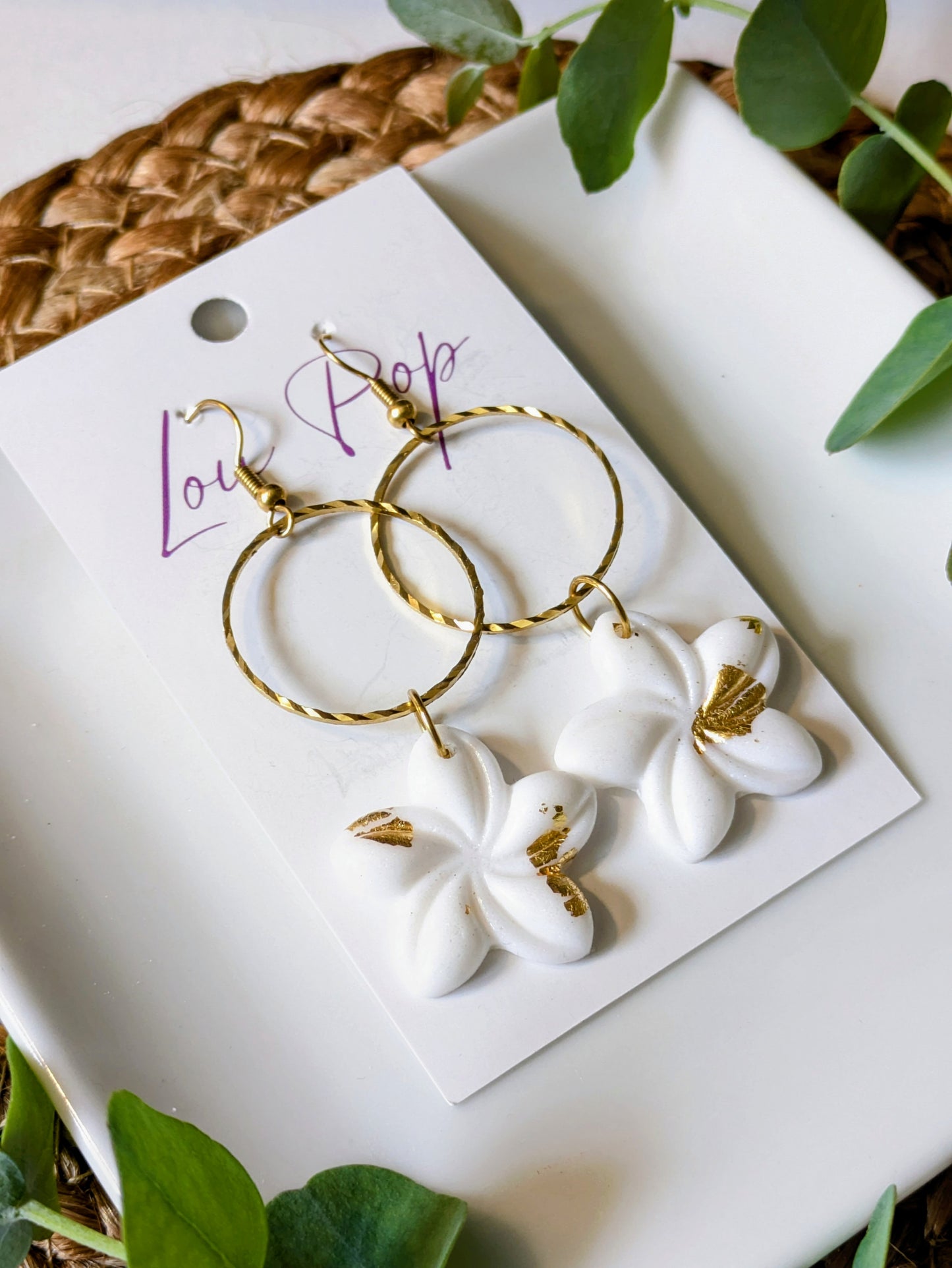 Boucles d'oreille - Modèle Lana