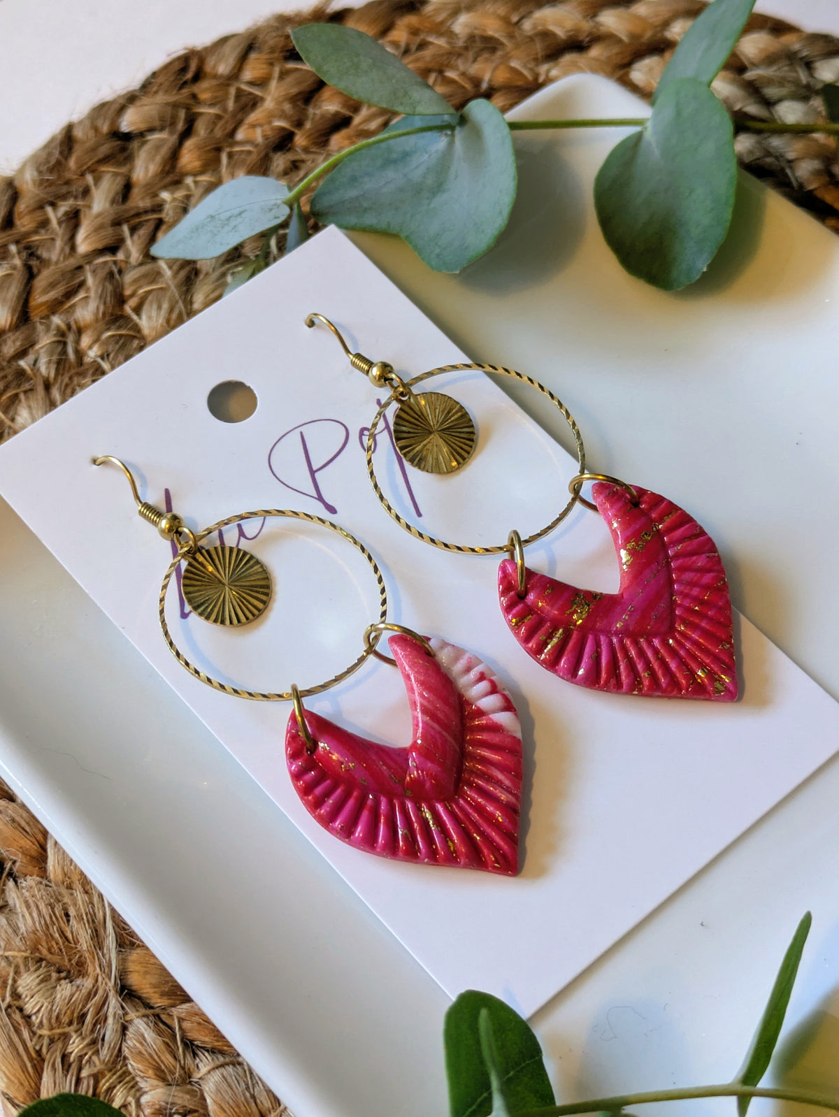 Boucles d'oreille - Modèle Camille