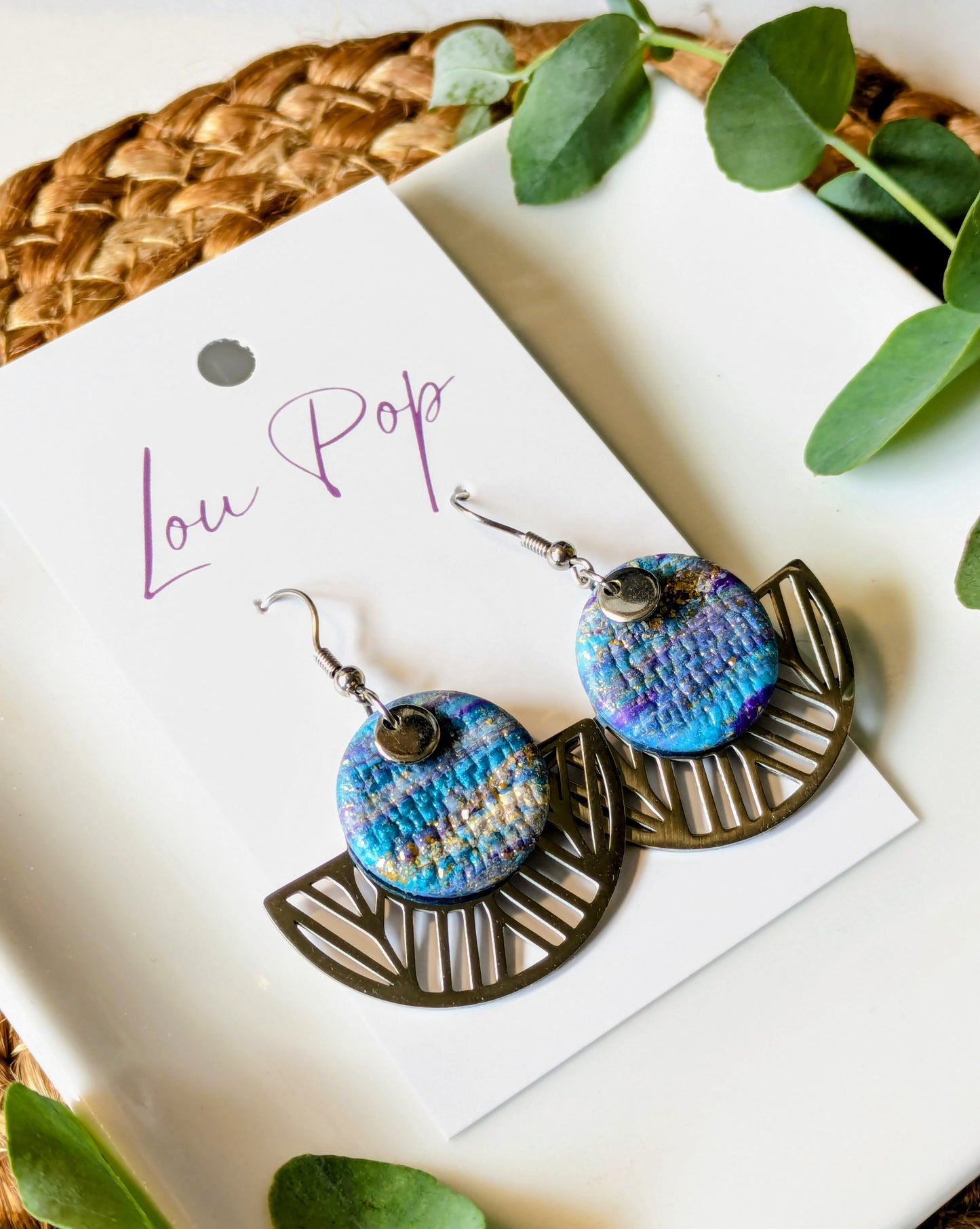 Boucles d’oreilles – Modèle Sacha