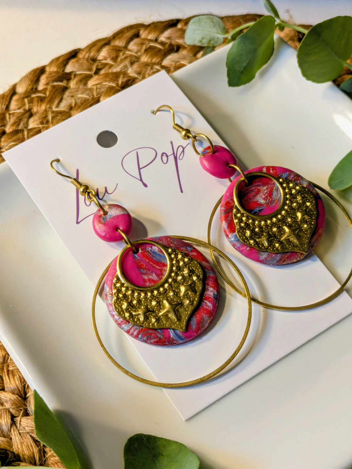 Boucles d’oreilles – Modèle Élise