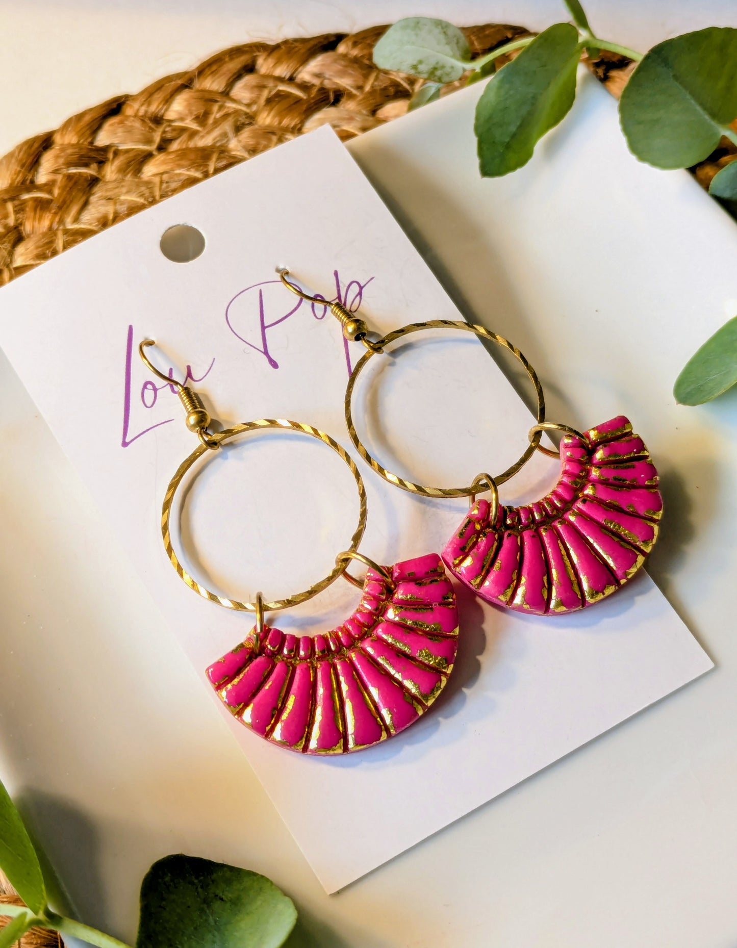 Boucles d'oreille - Modèle Louise