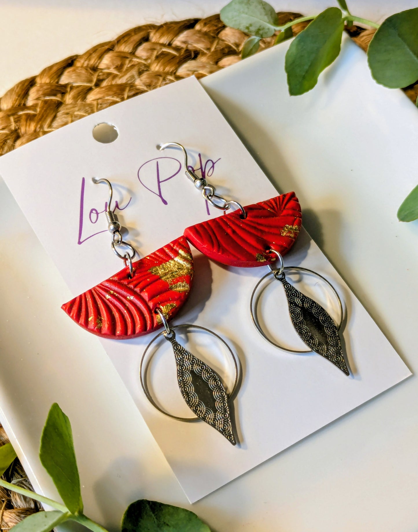 Boucles d’oreilles – Modèle Alya