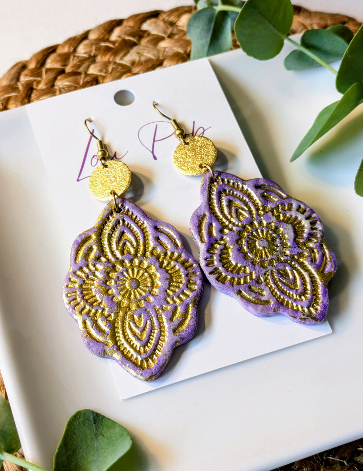 Boucles d'oreille - Modèle Lysa