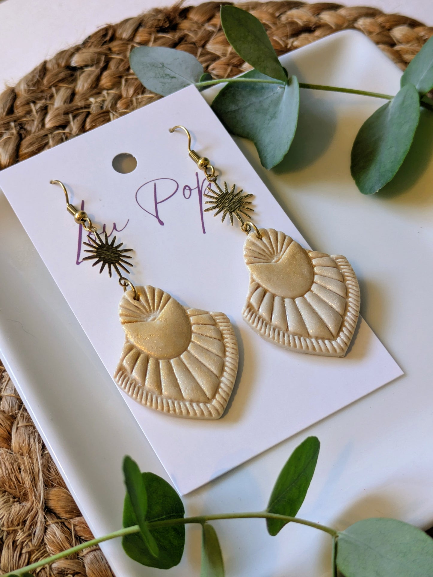 Boucles d'oreille - Modèle Zia
