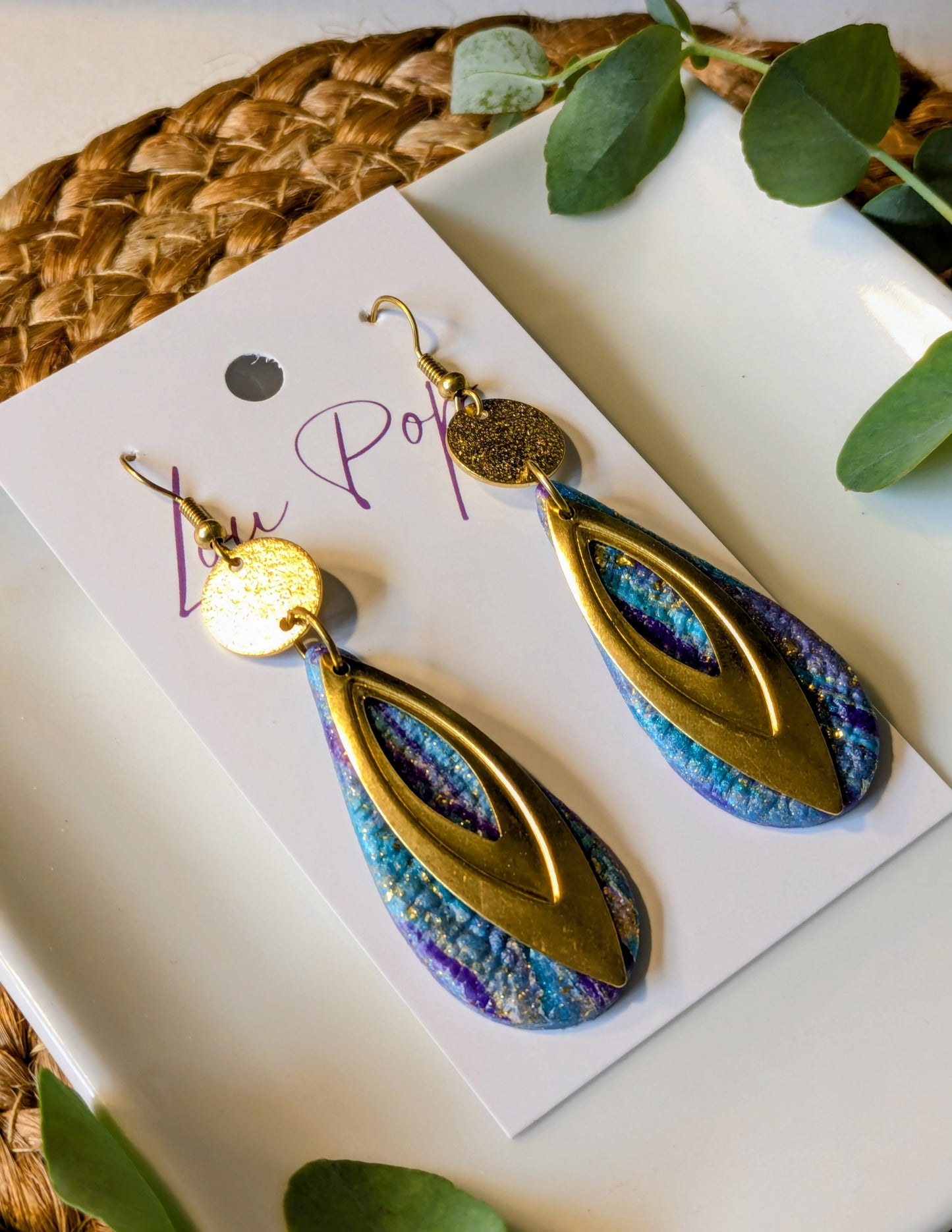 Boucles d’oreilles – Modèle Céleste